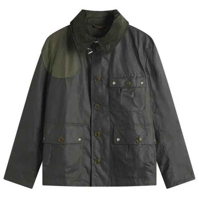 Barbour Men's x To Ki To Mori Wax Jacket Sage
