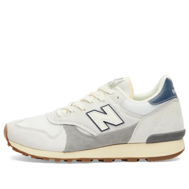 New Balance Unisex U475 in Grey/White/Blue Suede/Mesh