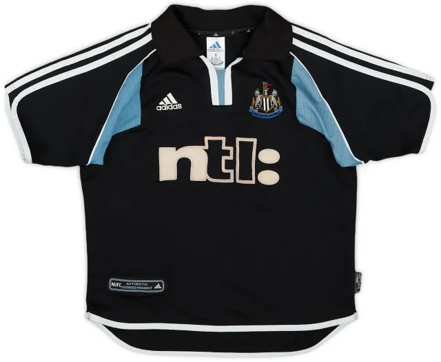 adidas 2000-01 Newcastle Away Shirt - 8/10 - (L.Boys)