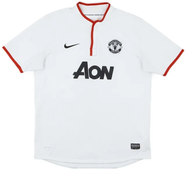 Nike 2012-14 Manchester United Away Shirt - 5/10 - (XL.Boys)