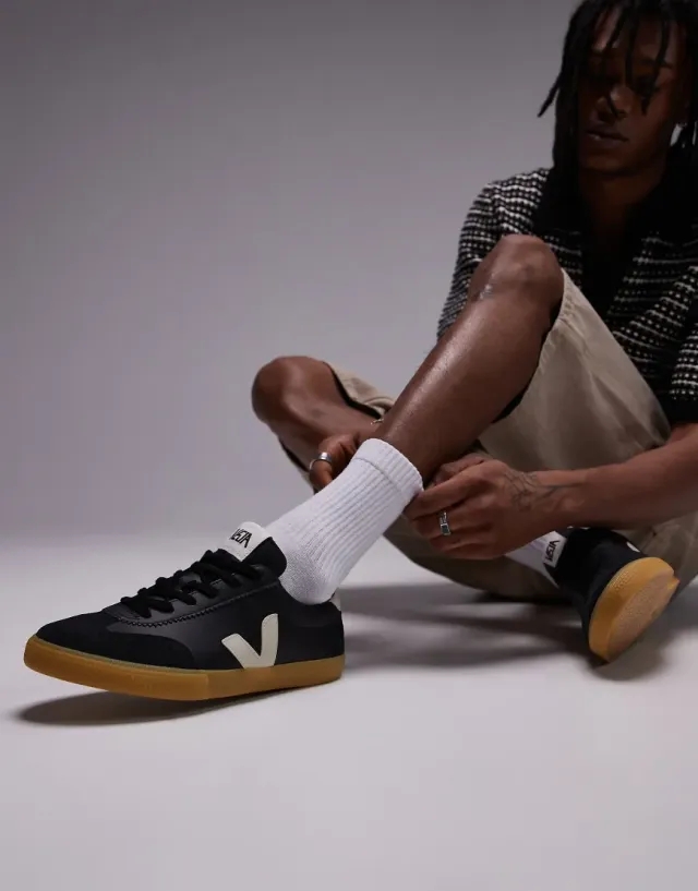 Sneakers Veja Volley Black Pierre Eur 46