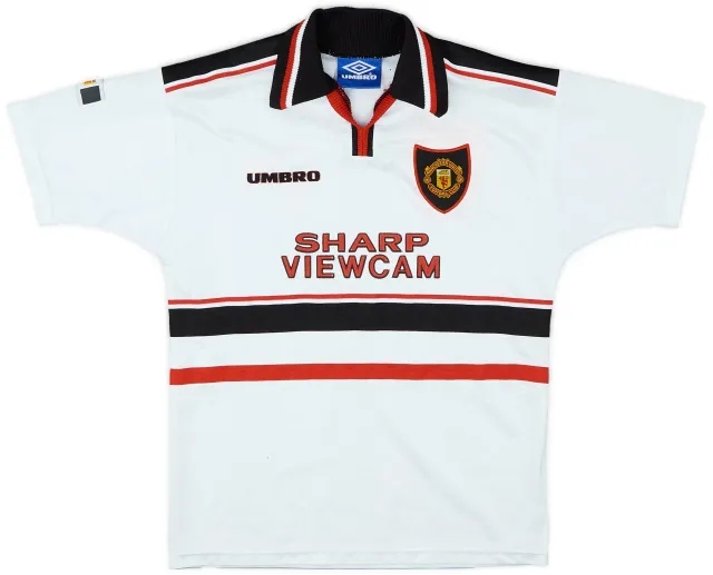 Umbro 1997-99 Manchester United Away Shirt - 6/10 - (L.Boys)