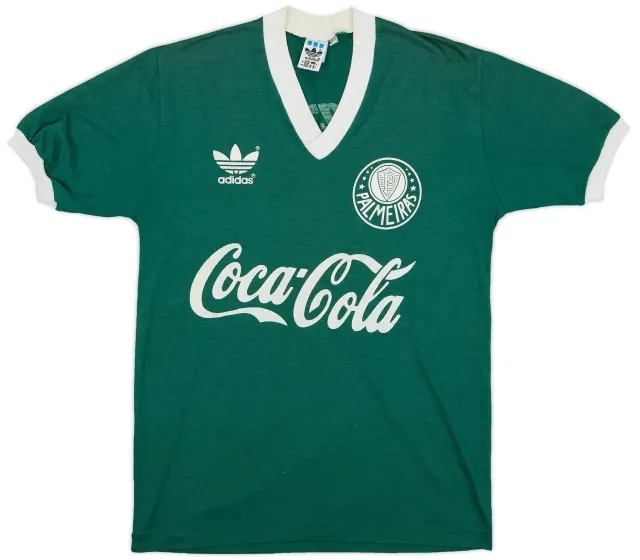 adidas Originals 1989 Palmeiras Home Shirt #10 - 8/10 - (L)