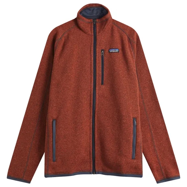 Patagonia Men's Better Sweater Jacket Burnished Red