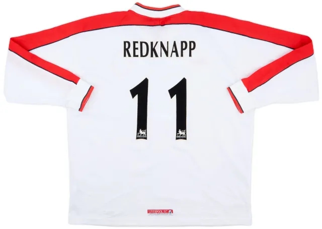 Reebok 1998-99 Liverpool Away L/S Shirt Redknapp #11 - 8/10 - (XL)