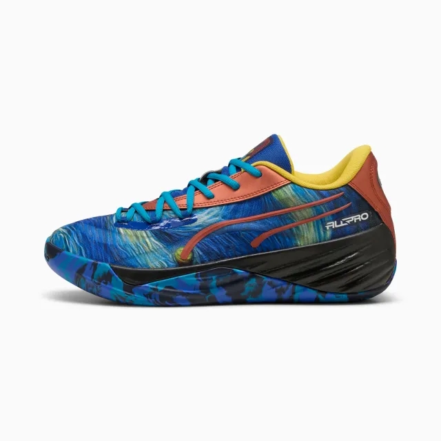 PUMA All-Pro Nitro™ Sqd Dylan Exhibit Basketball Boots Unisex, Vivid Blue/Tropical Blue