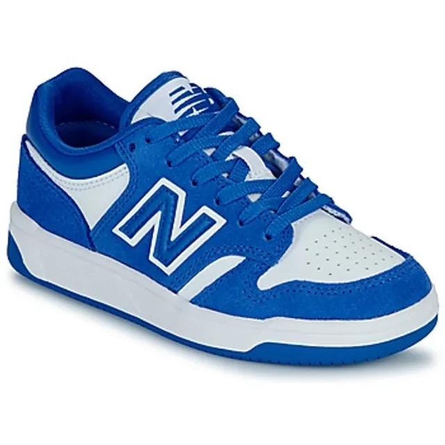 New Balance  480  girls's Children's Shoes (Trainers) in Blue