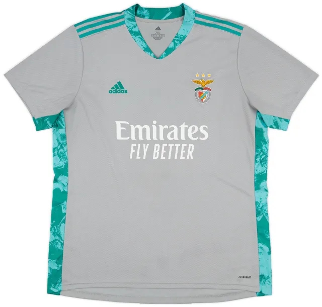 adidas 2020-21 Benfica GK S/S Shirt - 9/10 - (XXL)