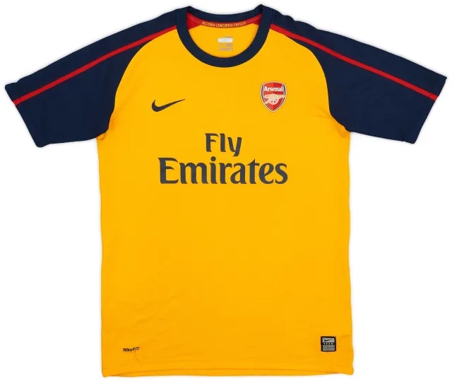 Nike 2008-09 Arsenal Away Shirt - 9/10 - (XL.Boys)