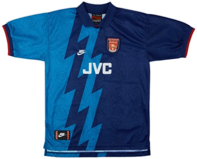 Nike 1995-96 Arsenal Away Shirt - 8/10 - (XL.Boys)