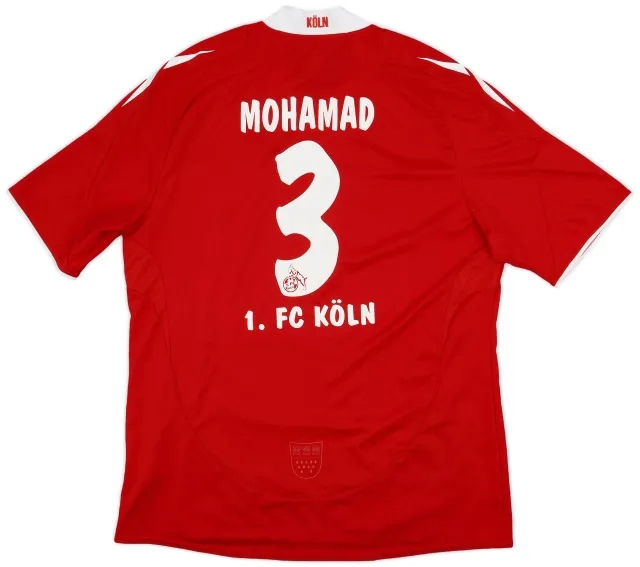 Reebok 2008-09 FC Koln Home Shirt Mohamad #3 - 9/10 - (XXL)