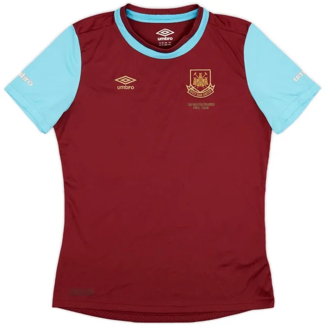 Umbro 2015-16 West Ham 'Boleyn' Home Shirt - 7/10 - (XL.Boys)