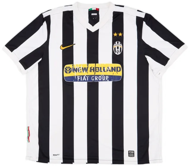 Nike 2009-10 Juventus Home Shirt - 4/10 - (XXL)
