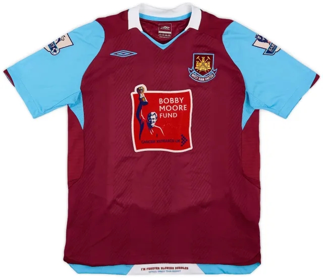 Umbro 2008-09 West Ham Home Shirt - 8/10 - (L.Boys)
