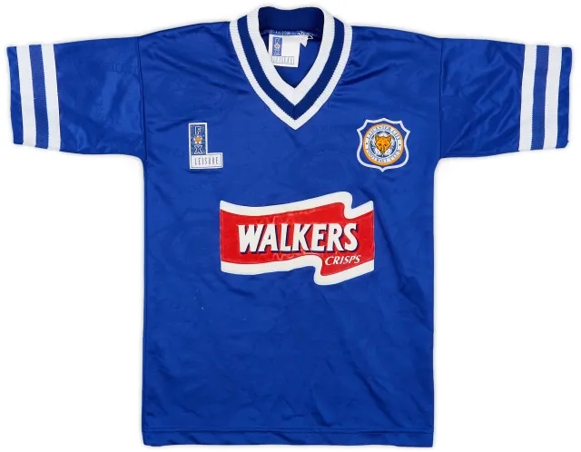 1996-98 Leicester Home Shirt - 8/10 - (S.Boys)