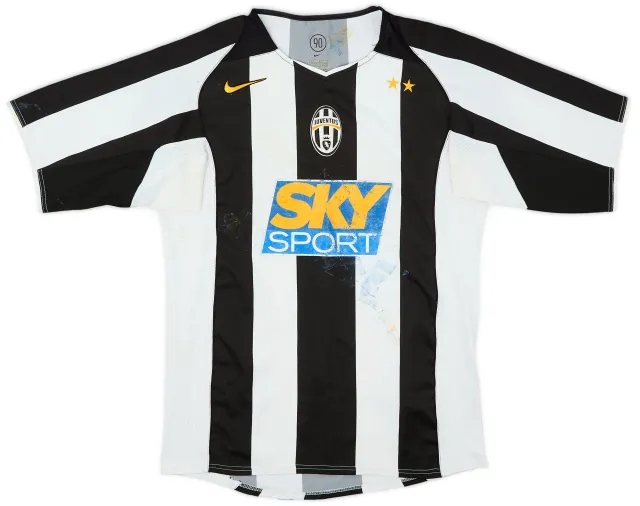 Nike 2004-05 Juventus Home Shirt - 4/10 - (S)