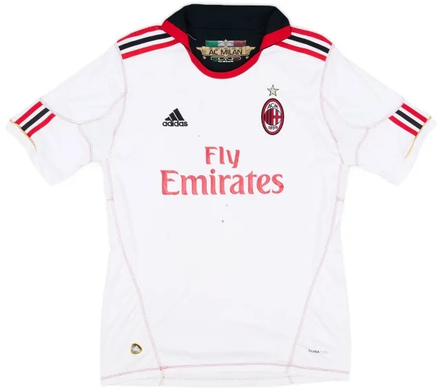 adidas 2010-11 AC Milan Away Shirt - 5/10 - (M)