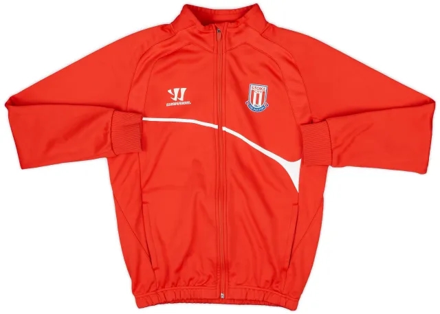 2014-15 Stoke Warrior Track Jacket - 9/10 - (XL.Boys)