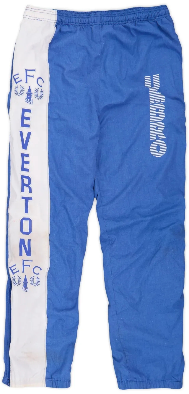 1992-93 Everton Umbro Track Pants/Bottoms - 8/10 - (XS)