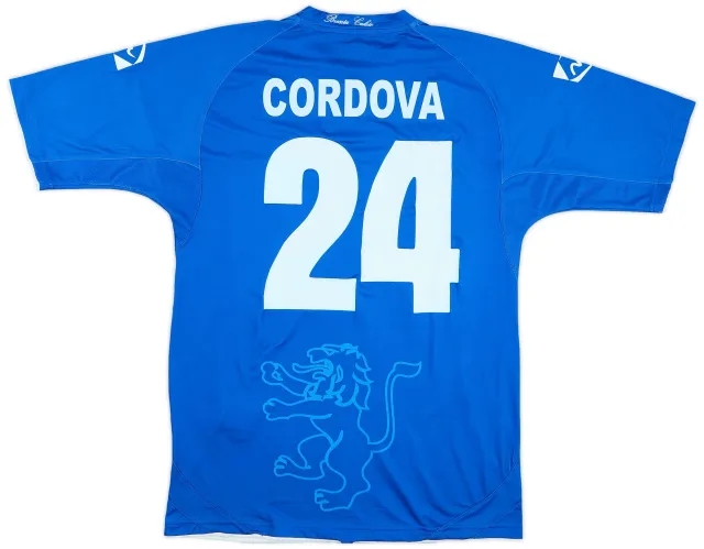 2009-10 Brescia Home Shirt Cordova #24 - 9/10 - (L)