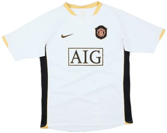 Nike 2006-08 Manchester United Away Shirt - 8/10 - (L.Boys)