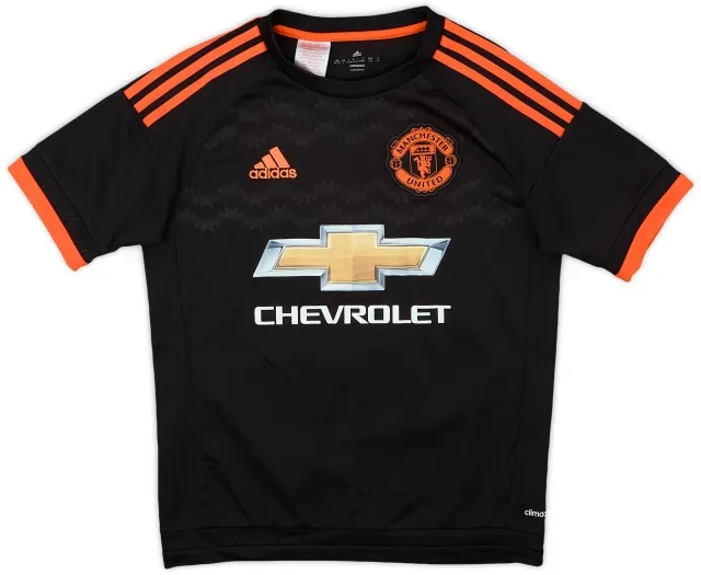 adidas 2015-16 Manchester United Third Shirt - 9/10 - (L.Boys)