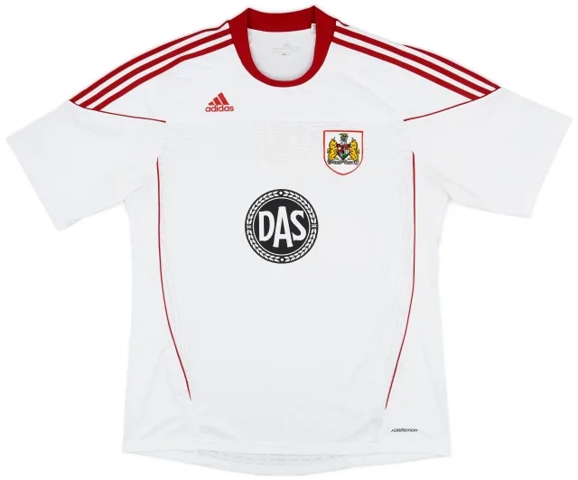adidas 2010-11 Bristol City Away Shirt - 7/10 - (XXL)