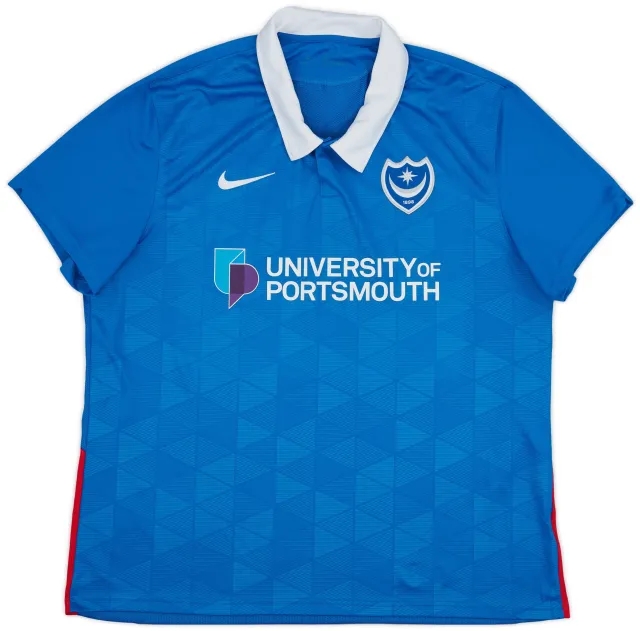 Nike 2020-21 Portsmouth Home Shirt - 9/10 - (XXL)