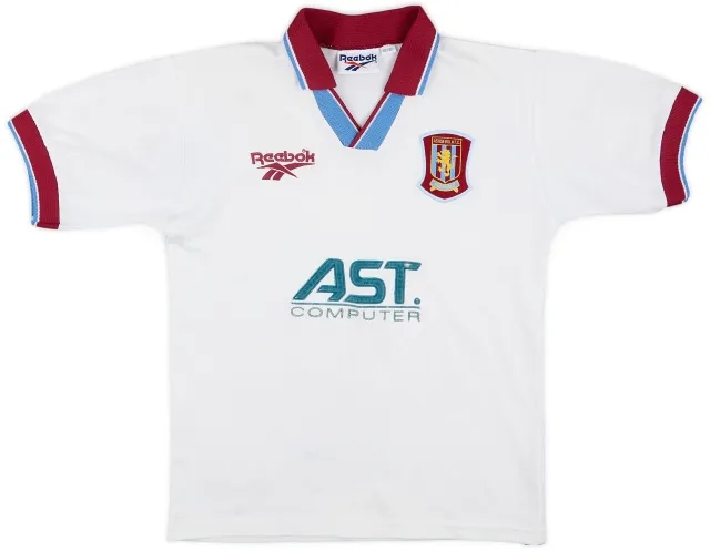 Reebok 1996-98 Aston Villa Away Shirt - 8/10 - (M.Boys)