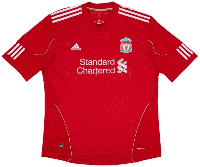 adidas 2010-12 Liverpool Home Shirt - 5/10 - (XL)