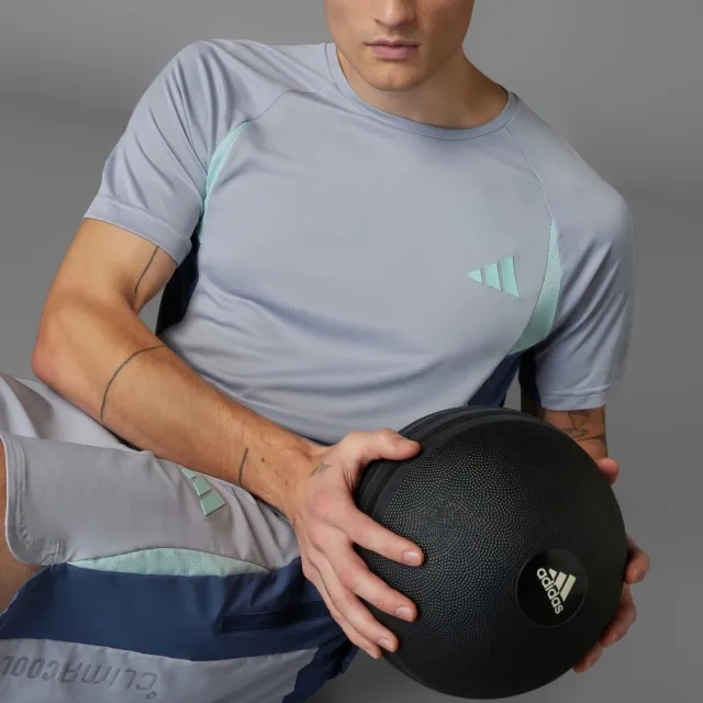 adidas Men Tech Apparel Colorblock Tee