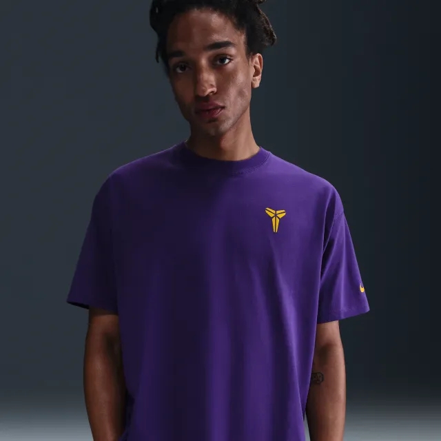 Nike Kobe Men's Basketball T-Shirt - Purple - Cotton