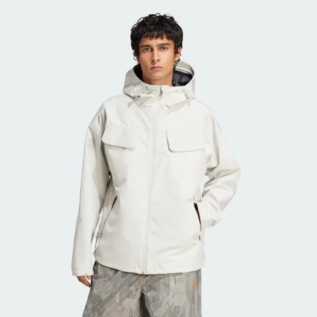 Adidas Originals Premium Essentials Jacket In Beige-Neutral