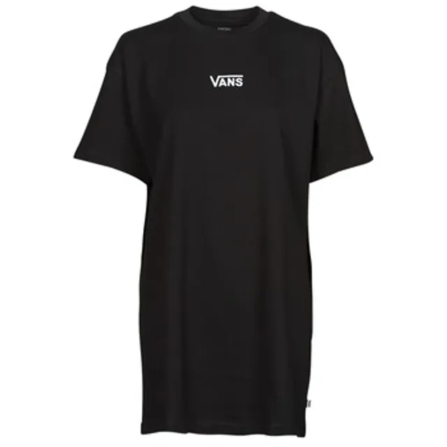 Vans  CENTER VEE TEE DRESS  women's Dress in Black