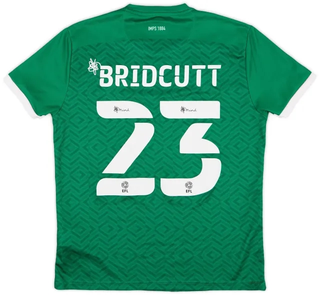 Errea 2020-21 Lincoln City Third Shirt Bridcutt #23 - 9/10 - (S)