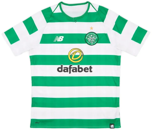NewBalance 2018-19 Celtic Home Shirt - 9/10 - (S)
