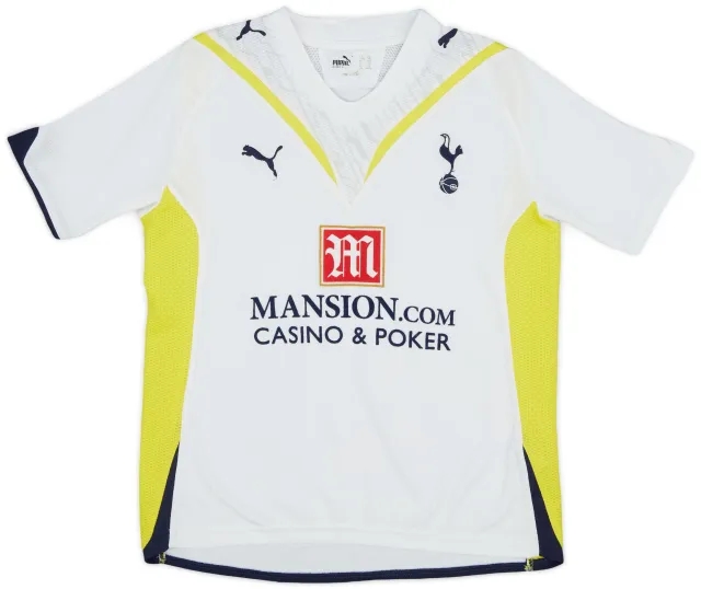 Puma 2009-10 Tottenham Home Shirt - 8/10 - (M.Boys)