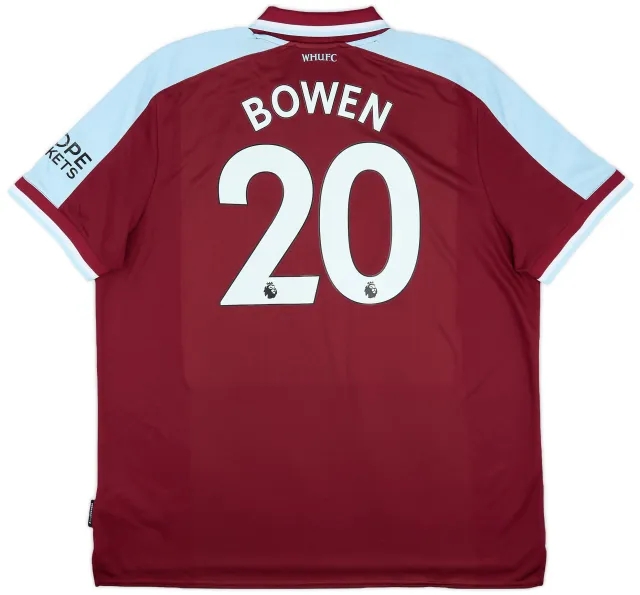 Umbro 2021-22 West Ham Home Shirt Bowen #20 - 7/10 - (3XL)