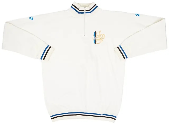 Hoodies/Sweat Tops 2007-08 Atalanta '100 Years' 1/4 Zip Sweat Top - 7/10 - (XL)