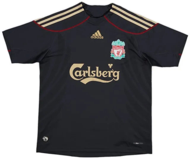 adidas 2009-10 Liverpool Away Shirt - 8/10 - (L.Boys)