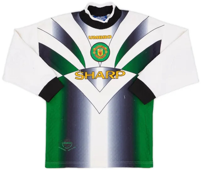Umbro 1996-97 Manchester United GK Shirt - 6/10 - (L.Boys)