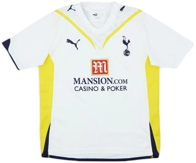 Puma 2009-10 Tottenham Home Shirt - 6/10 - (XL.Boys)