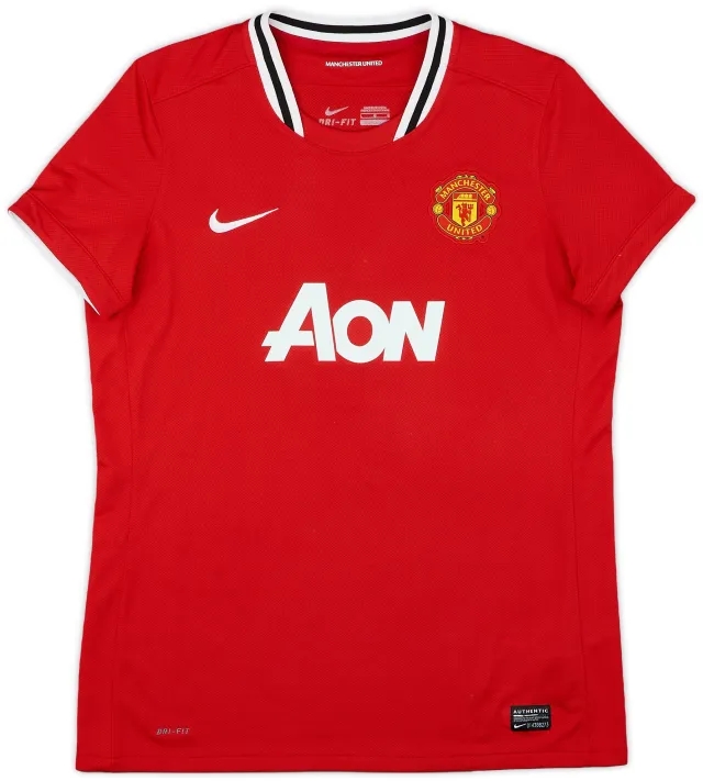 Nike 2011-12 Manchester United Home Shirt - 7/10 - (Women's L)