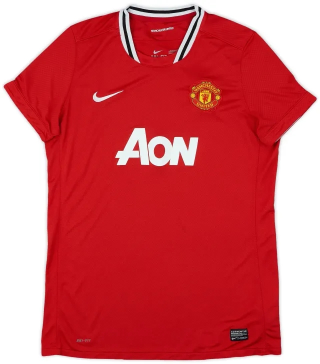 Nike 2011-12 Manchester United Home Shirt - 8/10 - (Women's L)