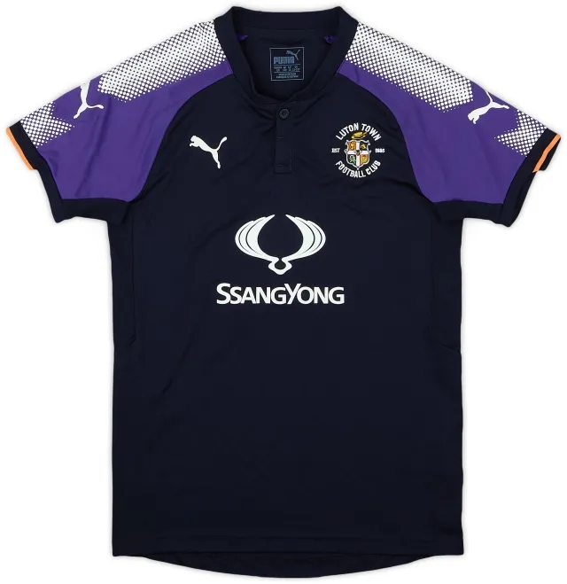 Puma 2017-18 Luton Town Away Shirt - 9/10 - (M.Boys)