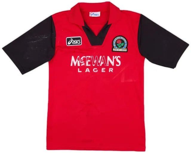 Asics 1995-96 Blackburn Away Shirt - 4/10 - (S)