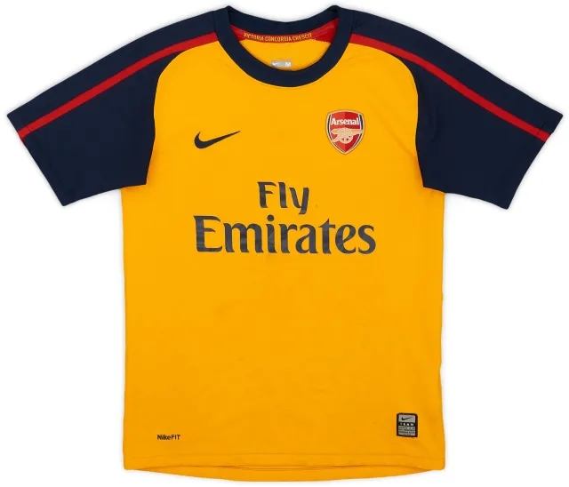 Nike 2008-09 Arsenal Away Shirt - 6/10 - (S.Boys)