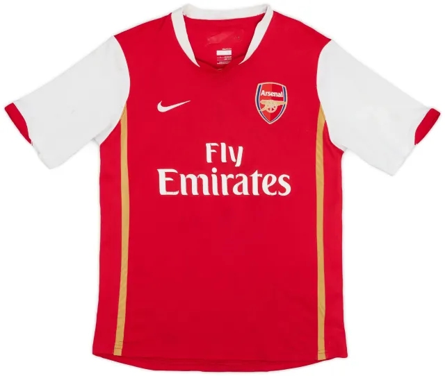 Nike 2006-08 Arsenal Home Shirt - 5/10 - (L.Boys)