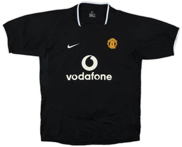 Nike 2003-05 Manchester United Away Shirt - 9/10 - (L.Boys)