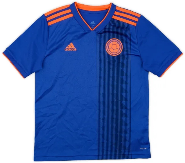 adidas 2018-19 Colombia Away Shirt - 10/10 - (M.Boys)
